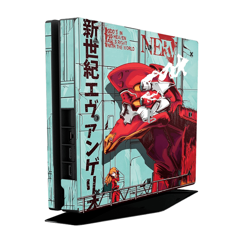 Evangelion Skin Playstation 4 Slim Xonebrand