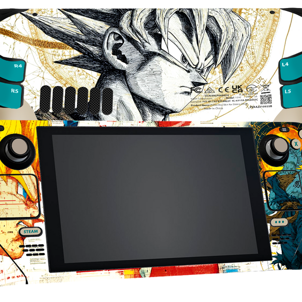 Dragon Ball Goku Steam Deck Skin Xonebrand
