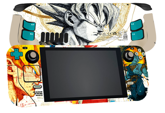 Dragon Ball Goku Steam Deck Skin Xonebrand