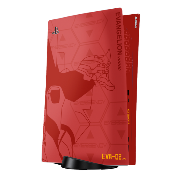 Evangelion Eva-02 Skin Playstation 5 Fat
