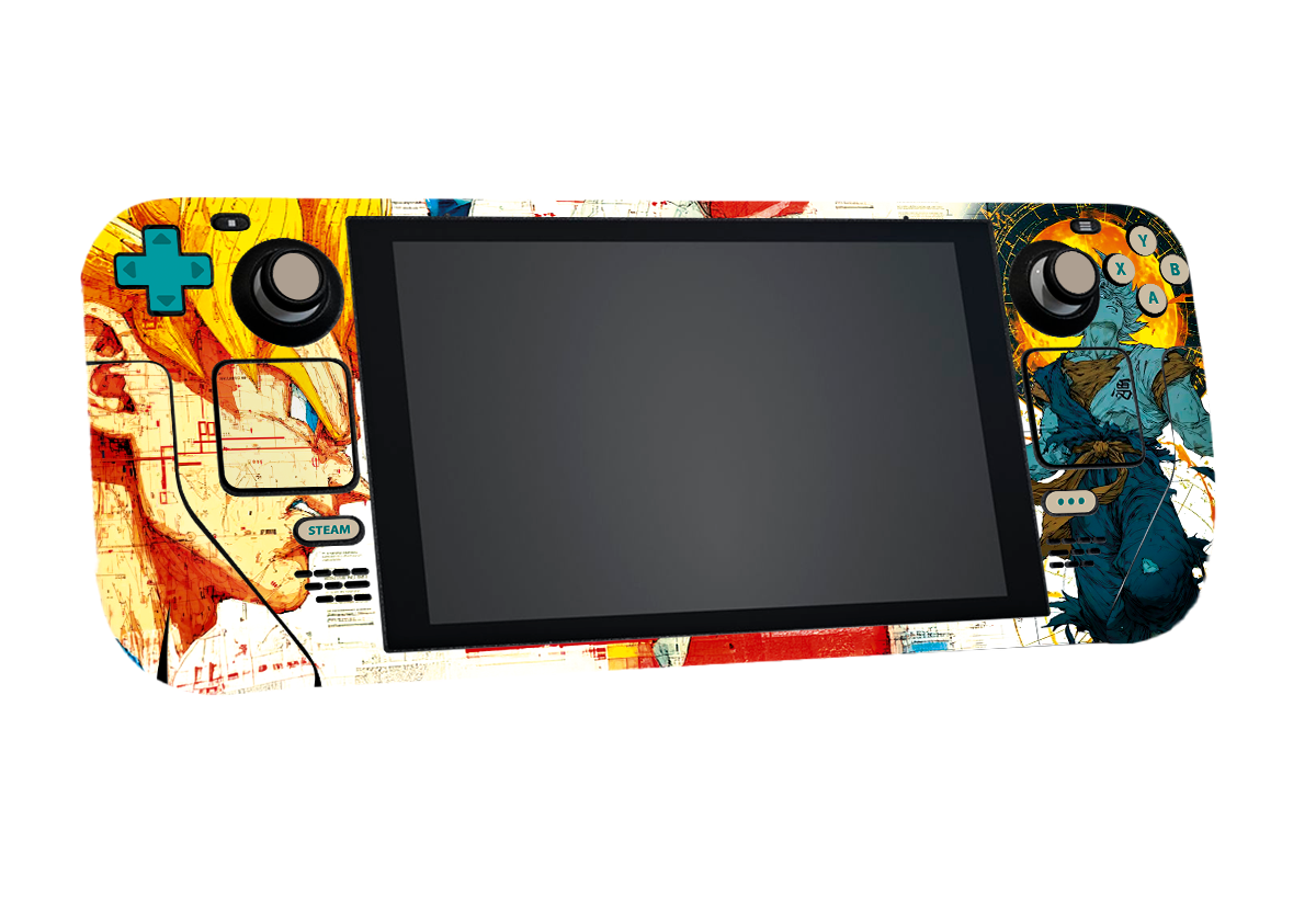 Dragon Ball Goku Steam Deck Skin Xonebrand