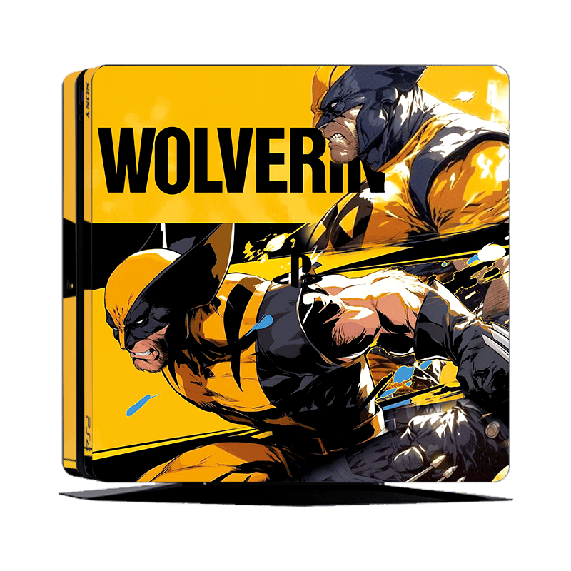 Wolverine Skin Playstation 4 Slim Xonebrand