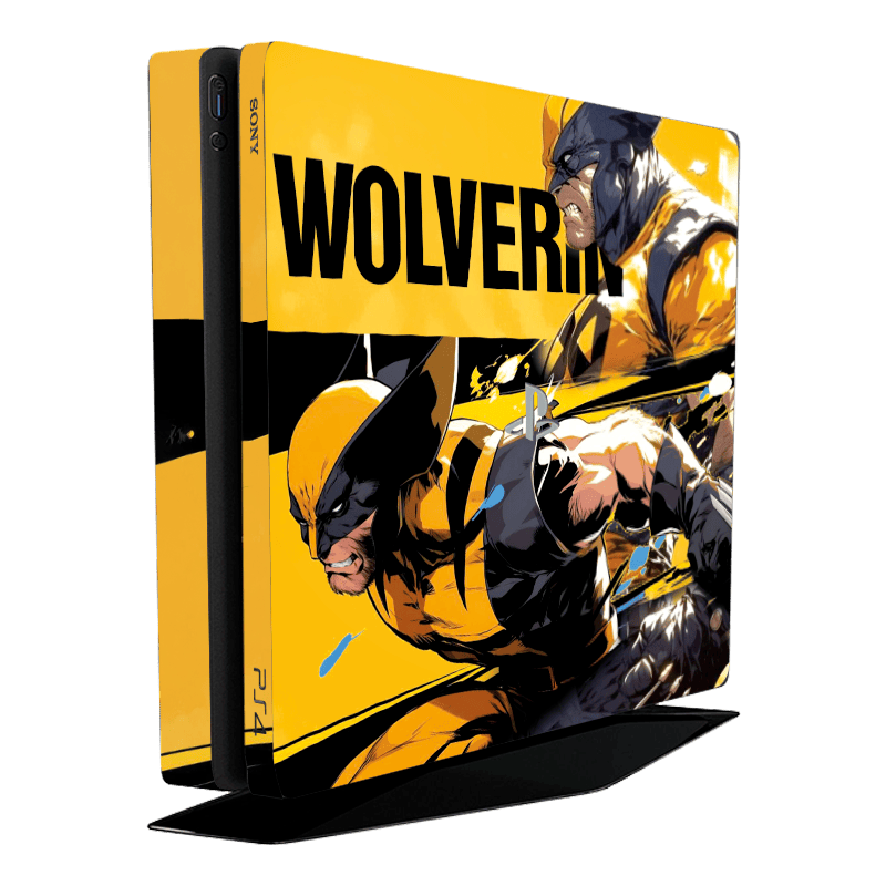 Wolverine Skin Playstation 4 Slim Xonebrand