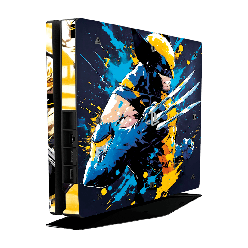 Wolverine Skin Playstation 4 Slim Xonebrand