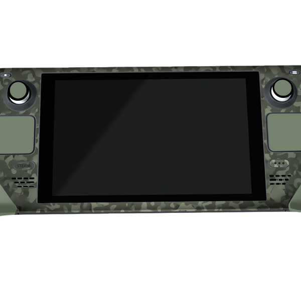 Green Camo Steam Deck Skin Xonebrand