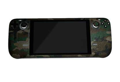 Verde Camuflado Steam Deck Handheld Gaming Computer Skin