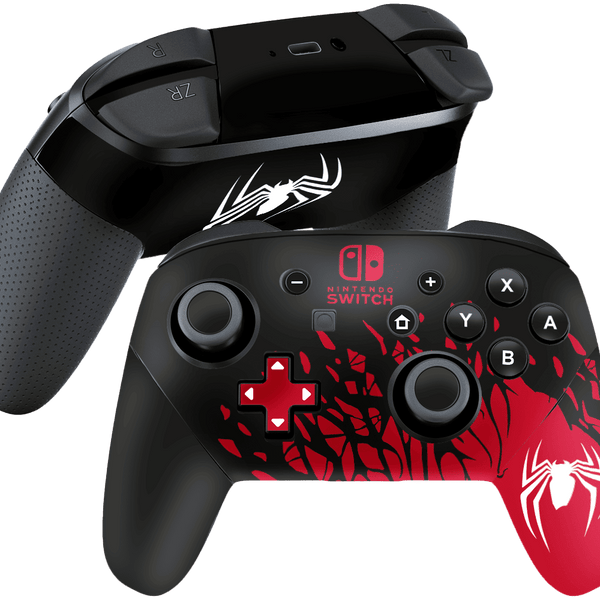 Spiderman 2 Skin Nintendo Switch Pro Controller Xonebrand
