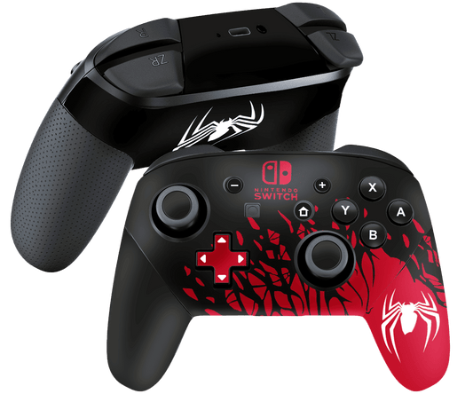 Spiderman 2 Skin Nintendo Switch Pro Controller Xonebrand