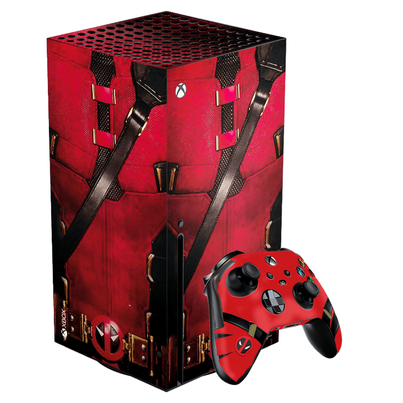 Deadpool Xbox Series X Skin Xonebrand