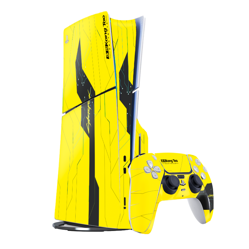 Cyberpunk PS5 Slim Bundle Skin