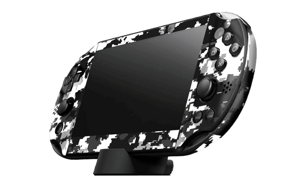 Camuflado Gris Skin Playstation Portable PSVita Slim