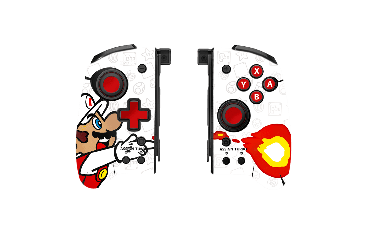Mario Bros Nintendo Switch Hori Split Pad Pro Skin Xonebrand