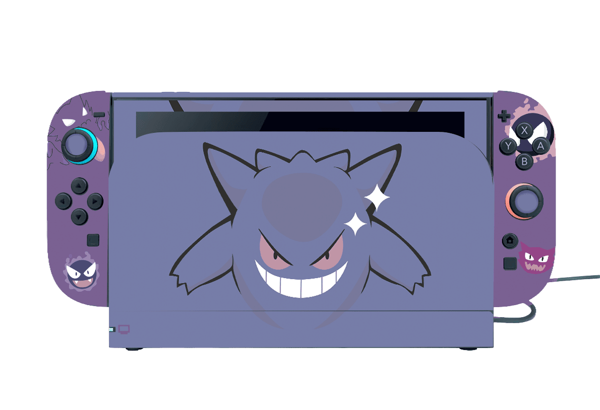 Pokemon Gengar Skin Nintendo Switch 2 (2025)