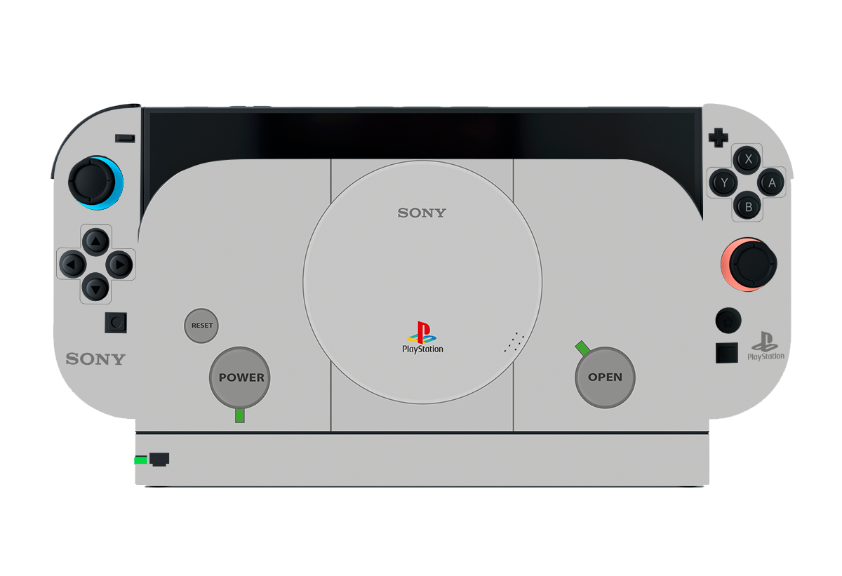 Modelo PS1 Skin Nintendo Switch 2 (2025)