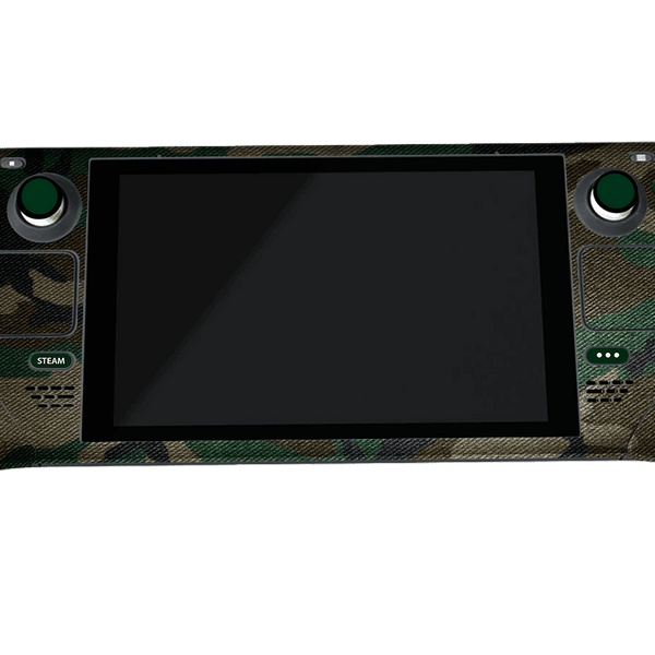 Camuflado Verde Steam Deck Skin
