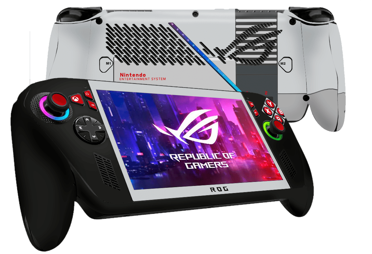 NES Asus ROG Xbox Ally Skin Xonebrand