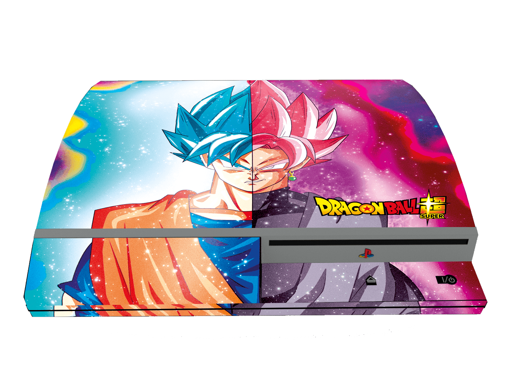 Dragon Ball Goku Super & Goku Black PS3 Fat Bundle Skin