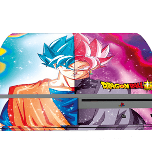 Dragon Ball Goku Super & Goku Black PS3 Fat Bundle Skin