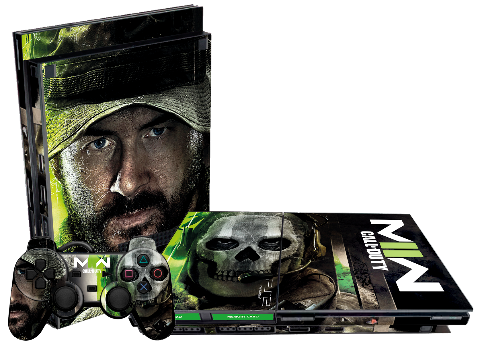 Call of Duty Modern Warfare II Skin Playstation 2 Slim Xonebrand
