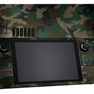 Verde Camuflado Steam Deck Handheld Gaming Computer Skin