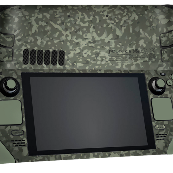 Green Camo Steam Deck Skin Xonebrand