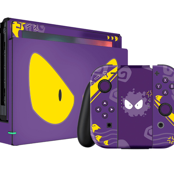 Pokemon Gastly Skin Nintendo Switch (2017) Xonebrand