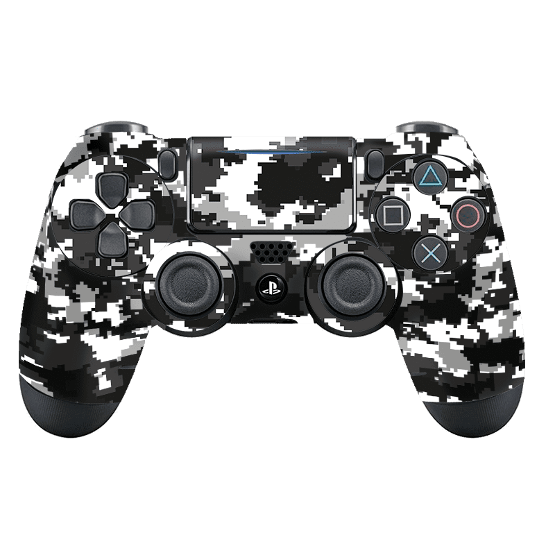 Negro Camuflado PS4 Slim Bundle Skin