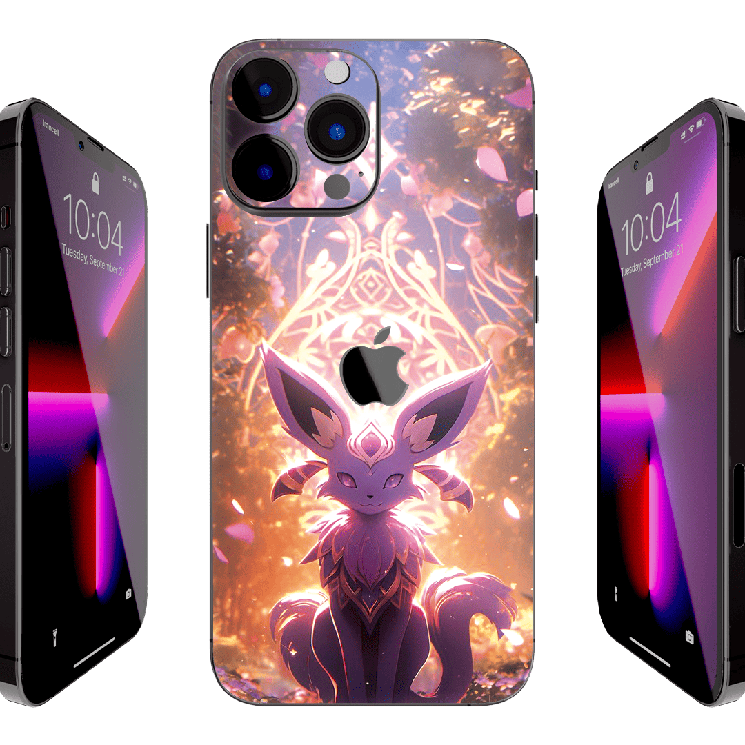 Pokemon Espeon Iphone 13 Pro Bundle Skin