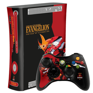 Evangelion Eva-02 Xbox 360 Fat Bundle Skin