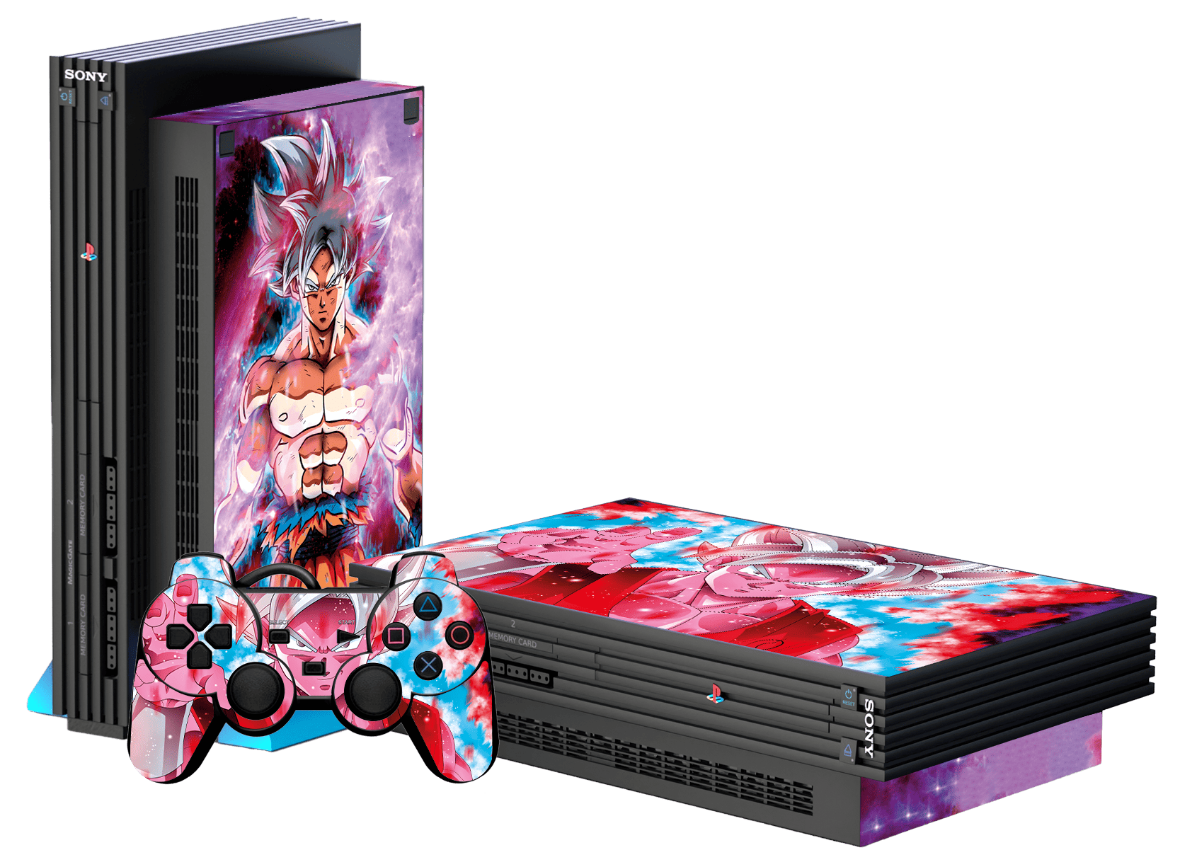 Dragon Ball Goku Ultra PS2 Fat Bundle Skin