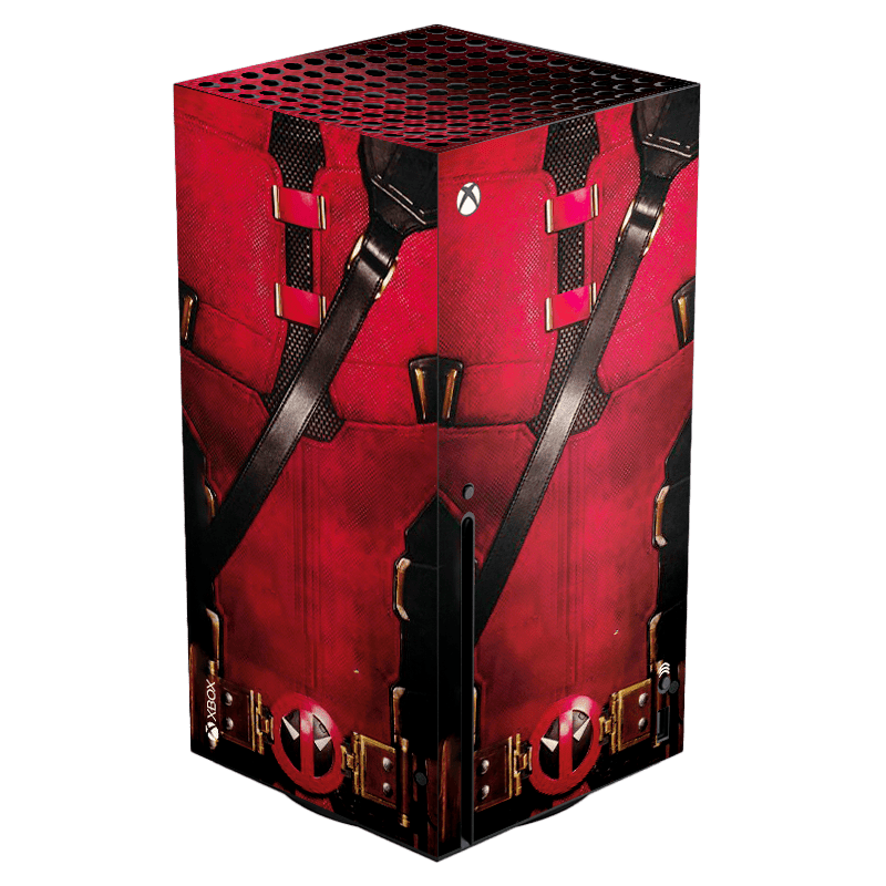 Deadpool Xbox Series X Skin Xonebrand