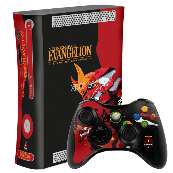 Evangelion eva 02 Skin Xbox 360 Fat