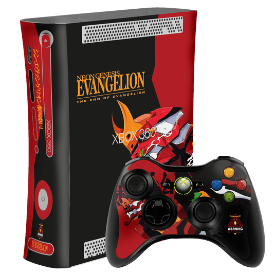 Evangelion eva 02 Skin Xbox 360 Fat