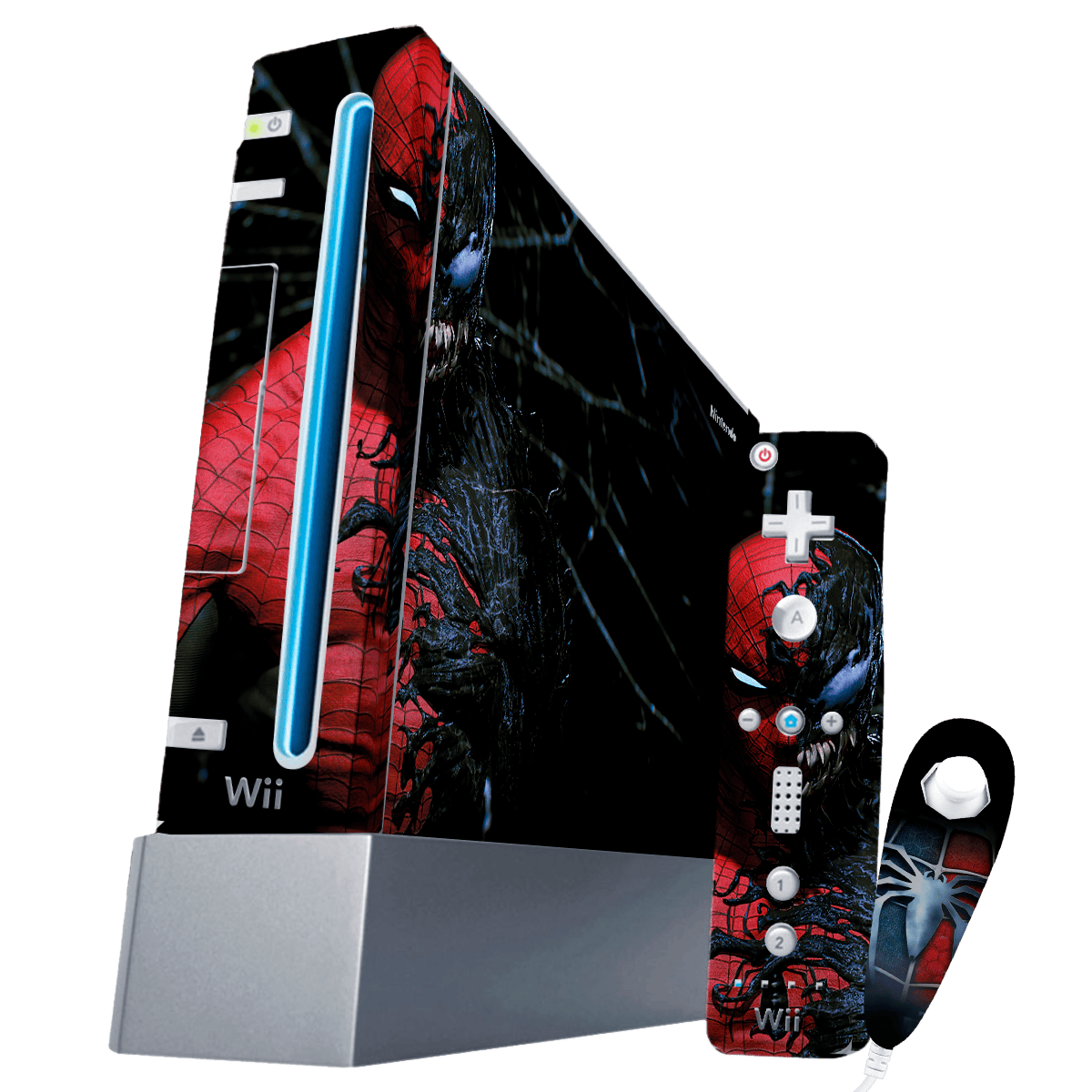 Spiderman vs Venom Skin Nintendo Wii (2006) Xonebrand