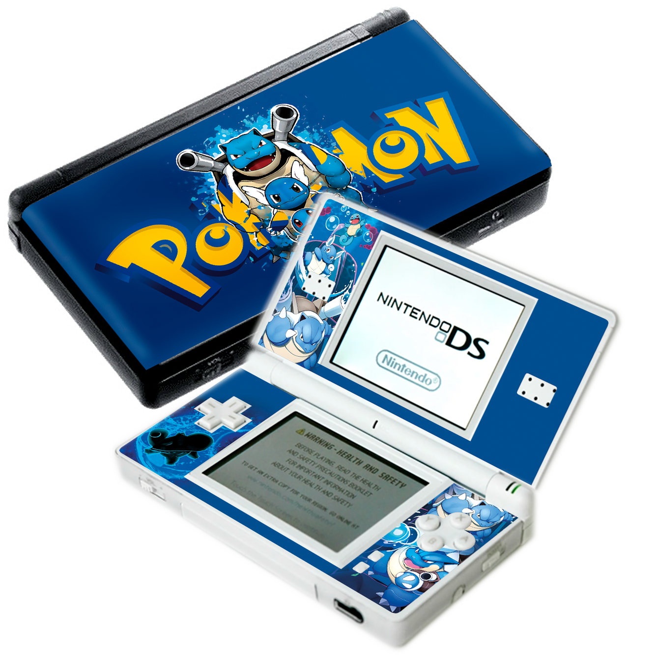 Pokemon Squirtle Skin Nintendo DS Lite