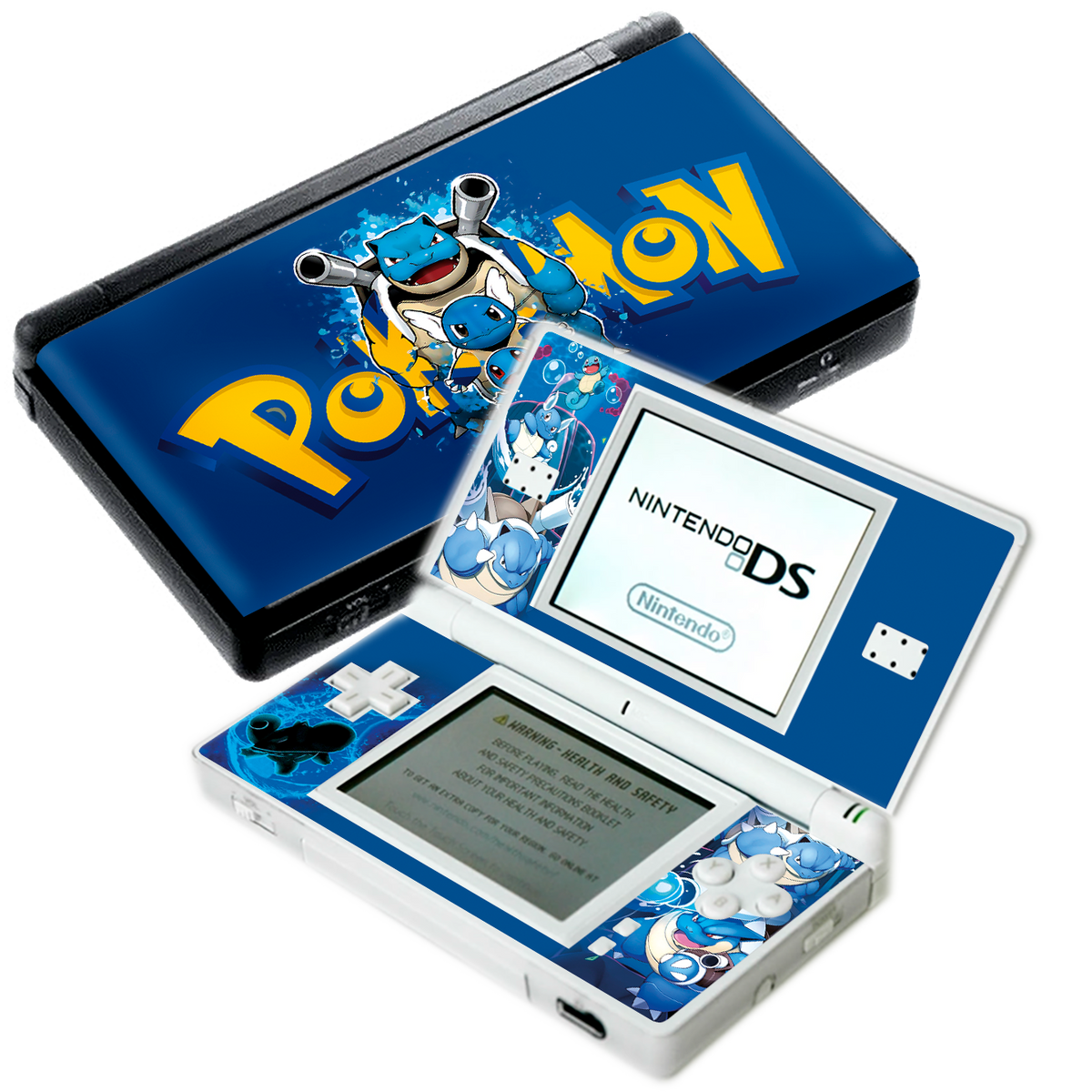Pokemon Squirtle Skin Nintendo DS Lite Xonebrand