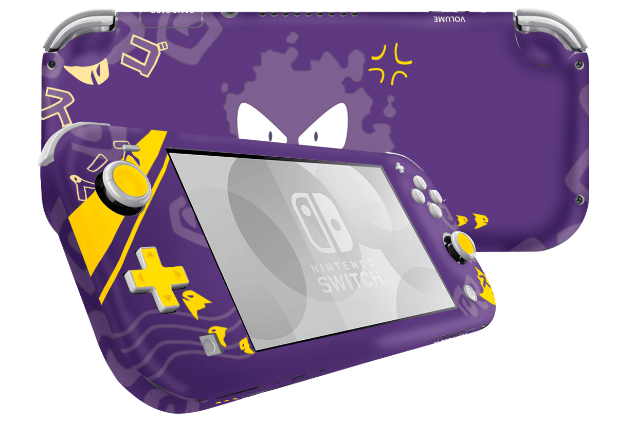 Pokemon Gastly Skin Nintendo Switch Lite Xonebrand