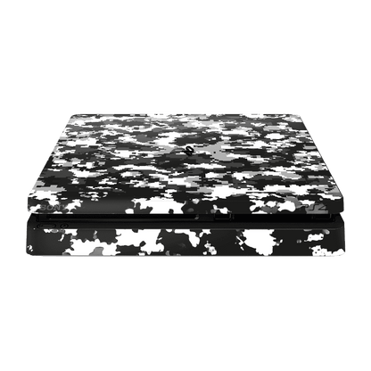 Negro Camuflado PS4 Slim Bundle Skin