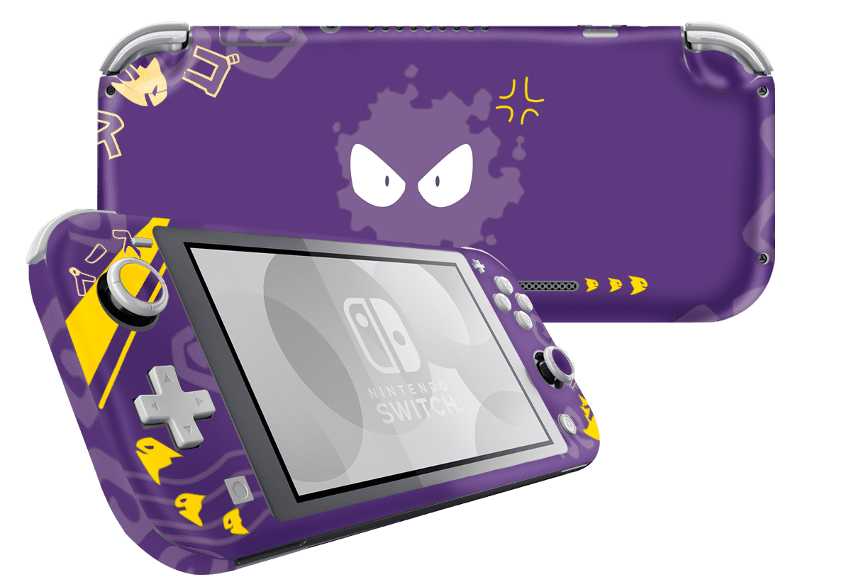 Pokemon Gastly Skin Nintendo Switch Lite