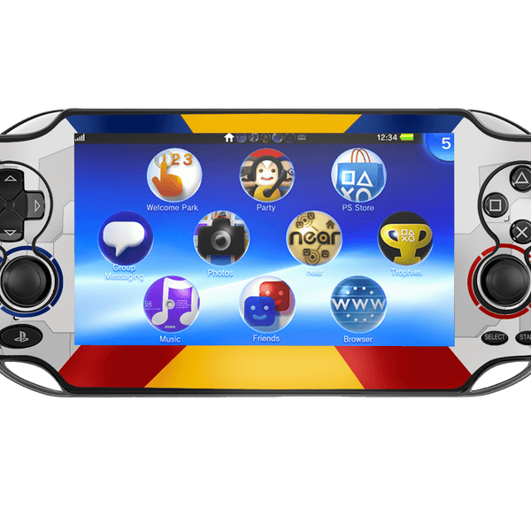 Gundam Skin Playstation Portable PSVita Fat