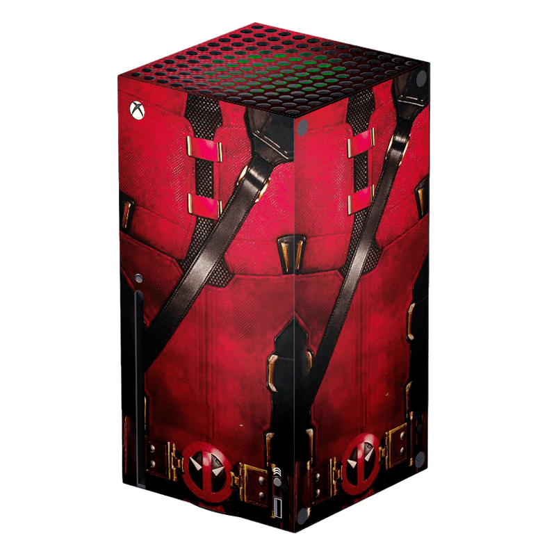 Deadpool Xbox Series X Skin Xonebrand