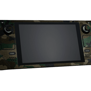 Verde Camuflado Steam Deck Handheld Gaming Computer Skin