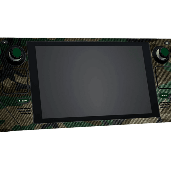 Camuflado Verde Steam Deck Skin