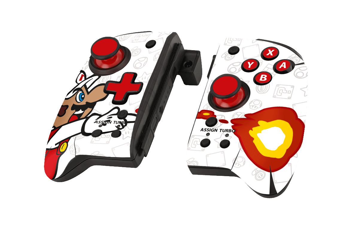 Mario Bros Nintendo Switch Hori Split Pad Pro Skin Xonebrand