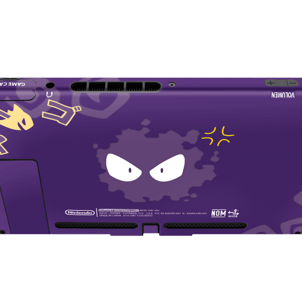 Pokemon Gastly Skin Nintendo Switch (2017) Xonebrand