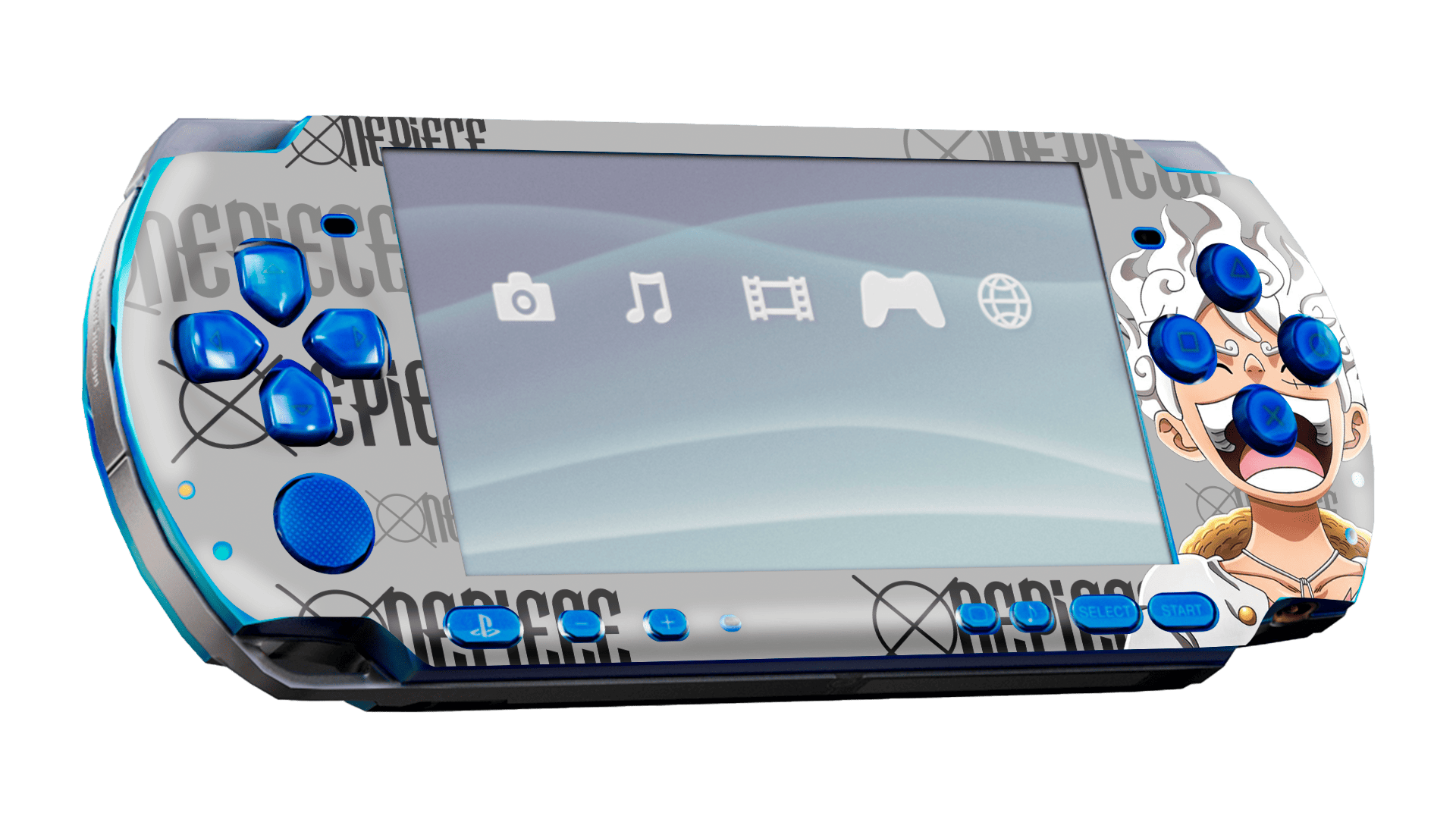 One Piece PSP Handheld Gaming Bundle Skin