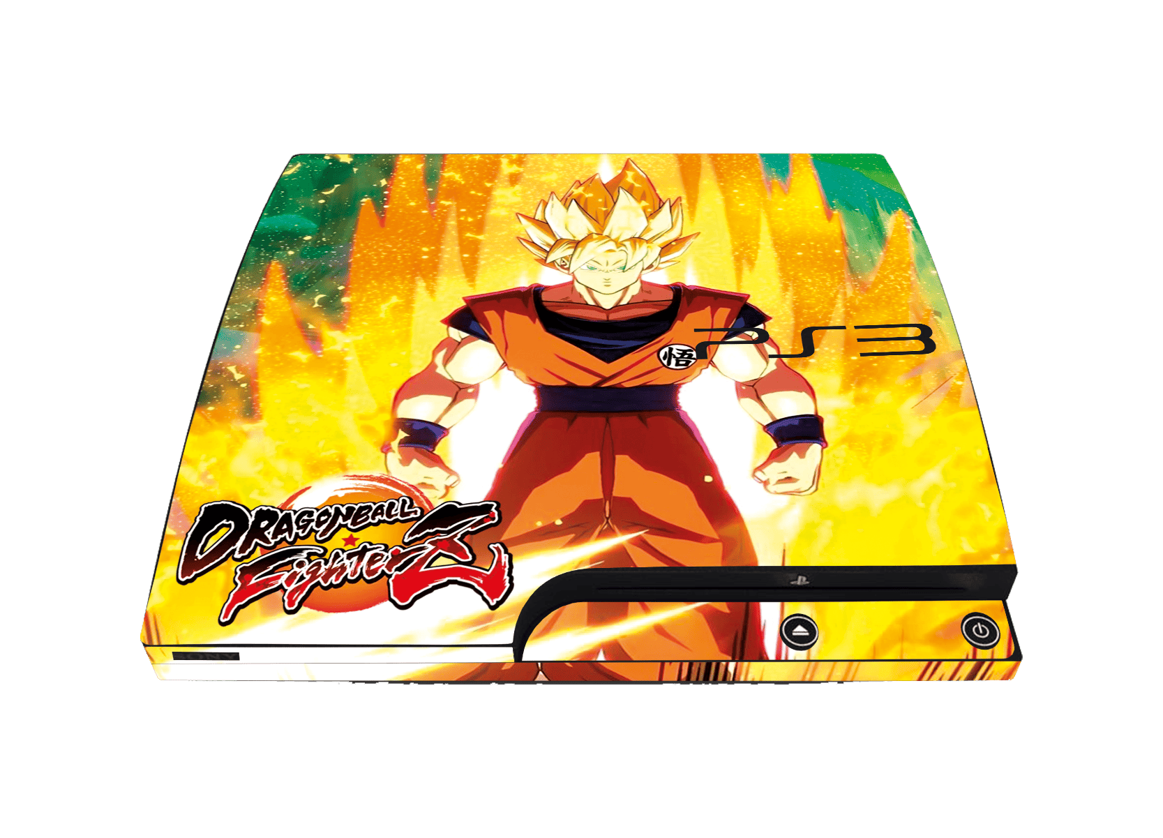 Dragon Ball Figther Skin Playstation 3 Slim Xonebrand