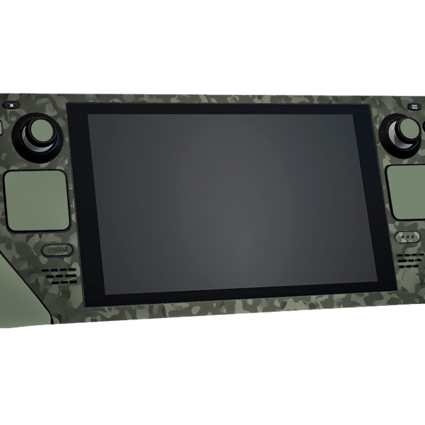 Green Camo Steam Deck Skin Xonebrand