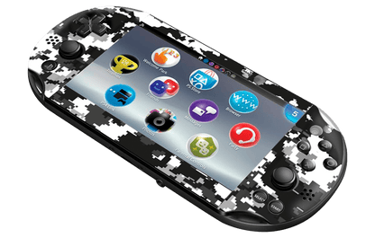 Camuflado Negro PSVITA Slim Bundle Skin