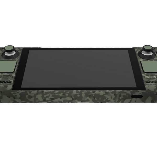 Green Camo Steam Deck Skin Xonebrand